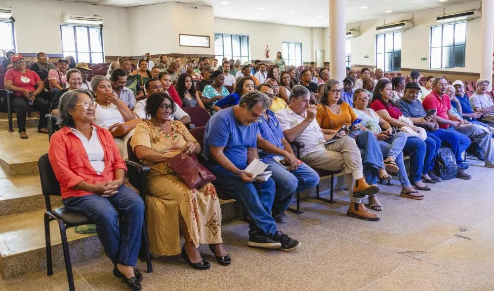 Conferência Municipal da SEAGRI reúne comunidade rural na Casa da Cultura