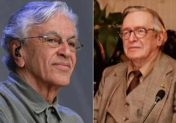 Caetano Veloso aciona Justiça para garantir indenização milionária na herança de Olavo de Carvalho