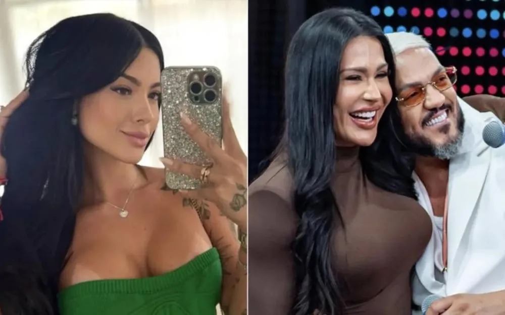 Rayane Figliuzzi revela insegurança com passado de Belo e Gracyanne