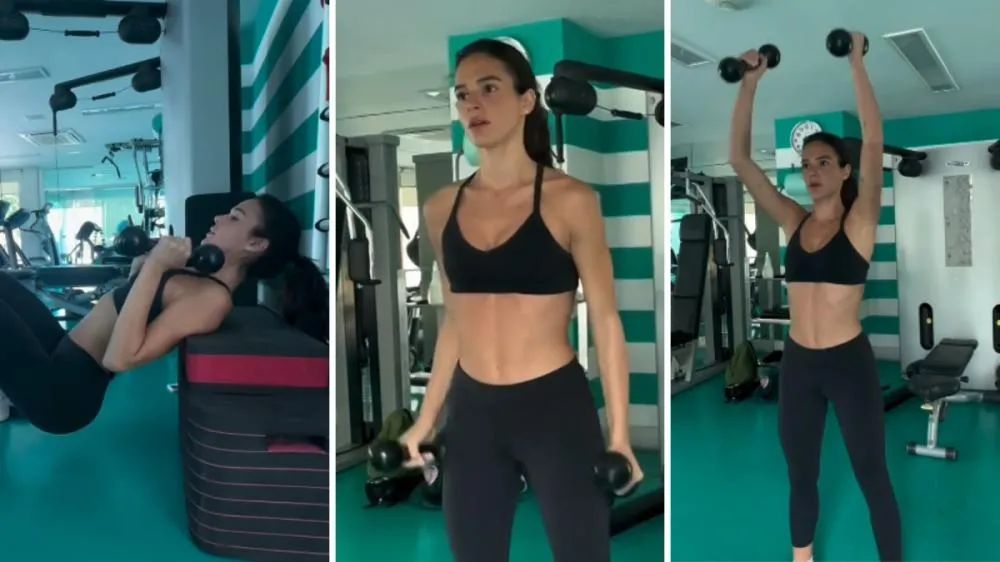 Bruna Marquezine exibe rotina fitness durante viagem à Itália