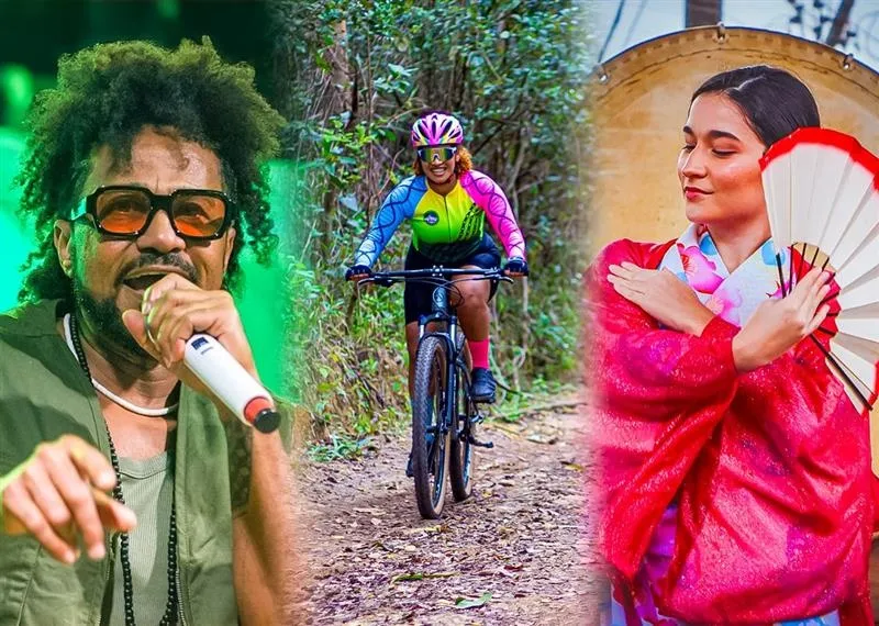 Fim de semana movimentado com música, cultura japonesa e Cicloturismo