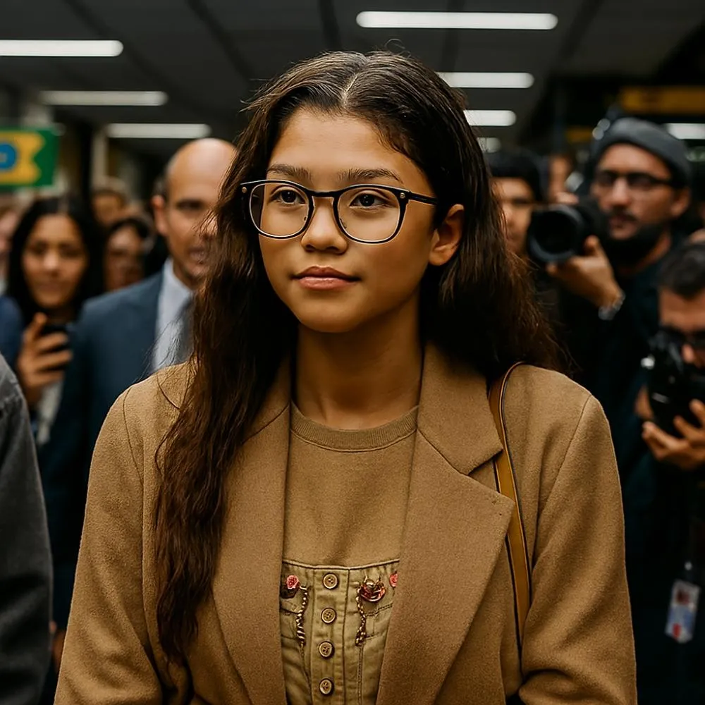 Zendaya e Timothée Chalamet chegam ao Brasil para divulgar “Duna: Parte 2”