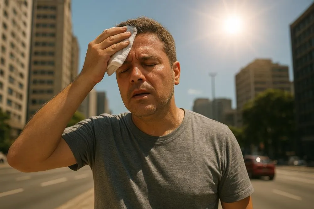 São Paulo enfrenta tarde escaldante com recorde de temperatura