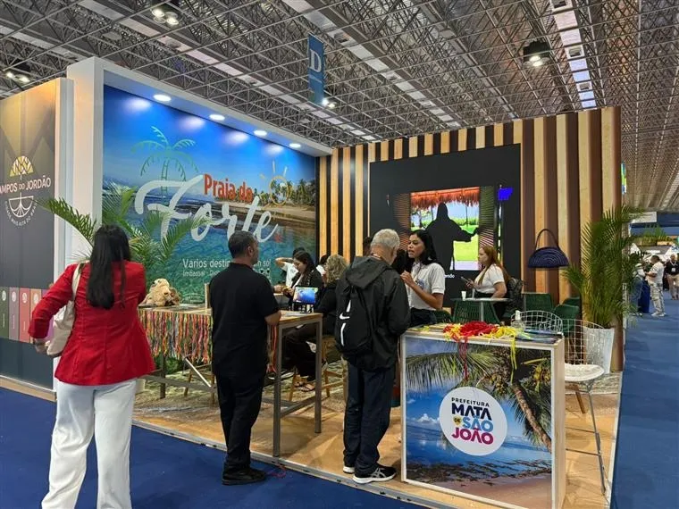 Mata de São João se destaca na ABAV Expo 2025 com seus principais destinos turísticos
