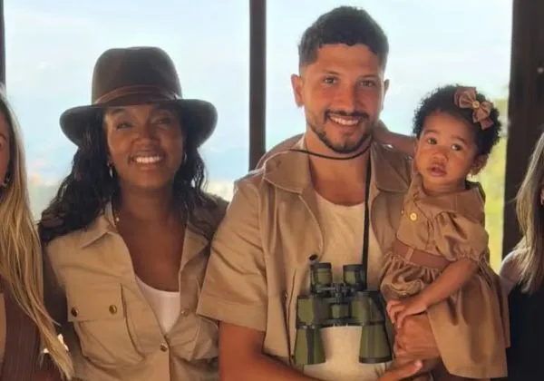 Iza e Yuri Lima celebram 1 ano de Nala com festa femática e reencontro emocionante