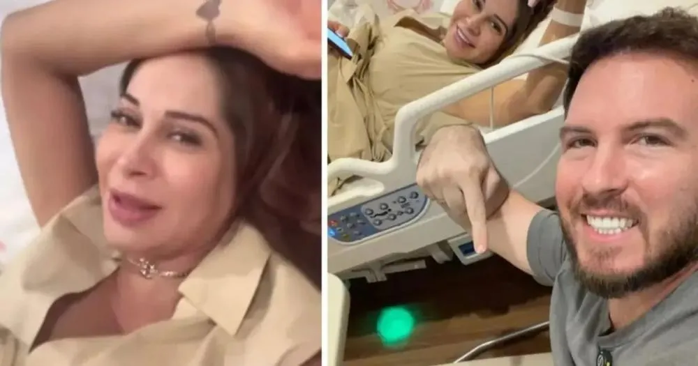 Maira Cardi e Thiago Nigro celebram o nascimento da primeira filha do casal