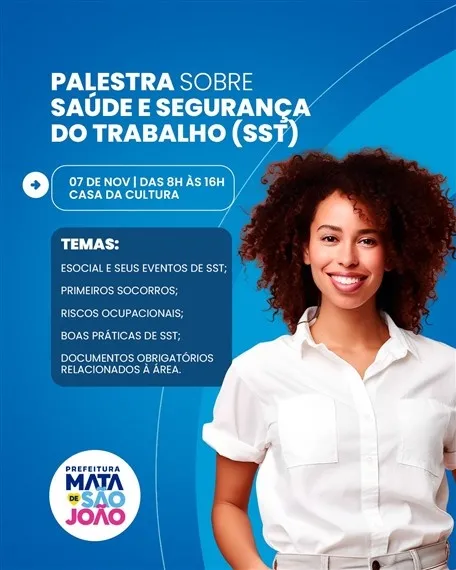 Prefeitura realiza palestra sobre saúde e segurança do trabalho para servidores municipais