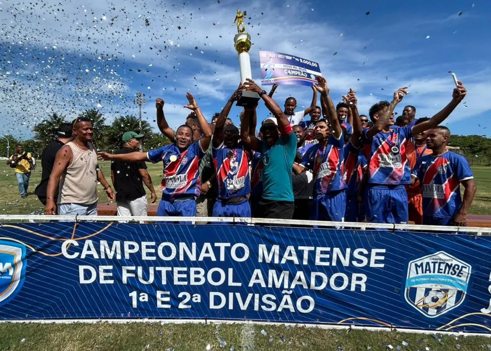 Bahia da Praia do Forte e Esporte Clube Diogo são campeões pelo Campeonato Matense