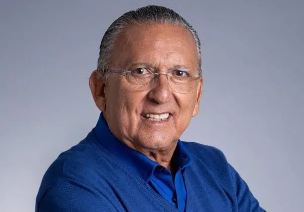 Galvão Bueno recebe alta após internação por pneumonia