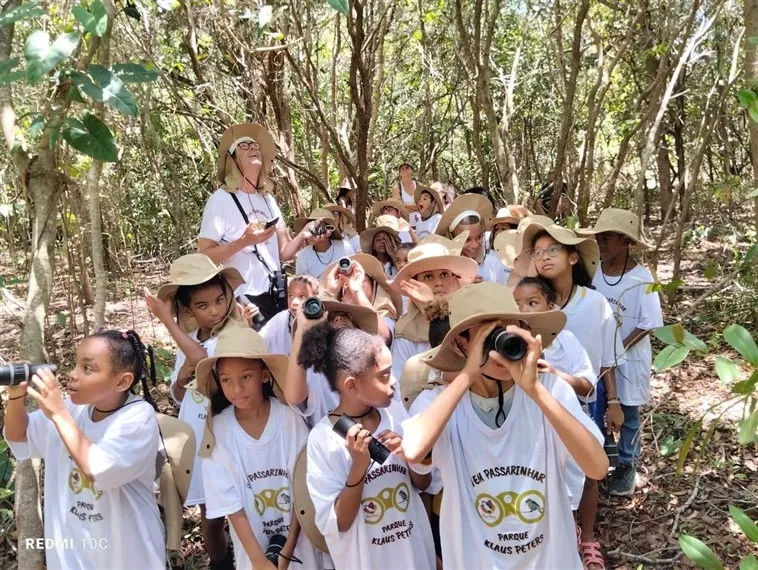 Programação no Parque Klaus Peters encanta alunos da rede municipal