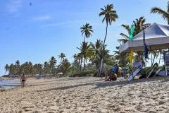 Praia do Forte Triple Crown Surf terá ônibus para atletas vindos de Ilhéus, Itacaré e Valença