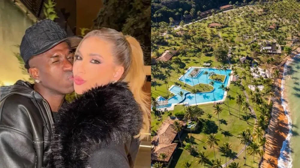 Virginia Fonseca e Vini Jr desfrutam feriado de luxo em Trancoso