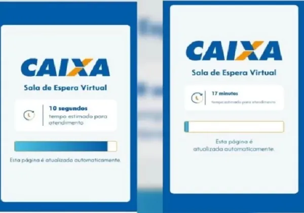 Alta demanda gera fila virtual