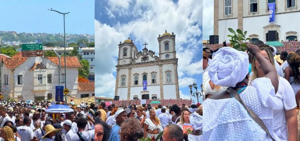 Lavagem do Bonfim 2026 celebra fé, cultura e tradição em Salvador