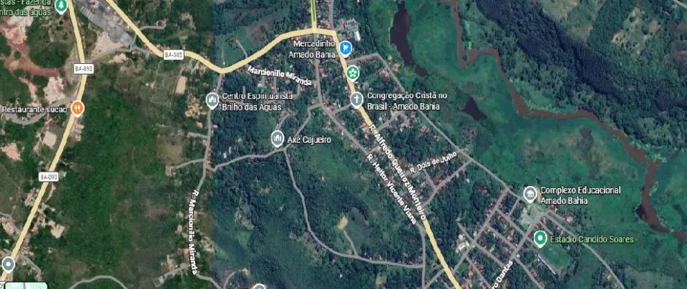 Via no Amado Bahia será interditada neste sábado (28) para obras de requalificação