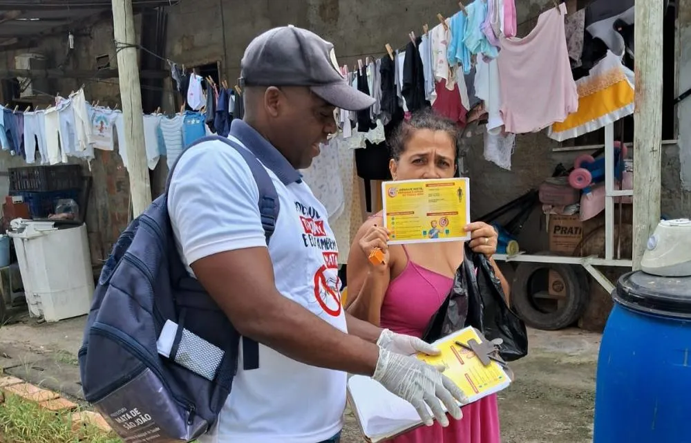 Ações de combate à dengue garantem mais de 37 mil vistorias em Mata