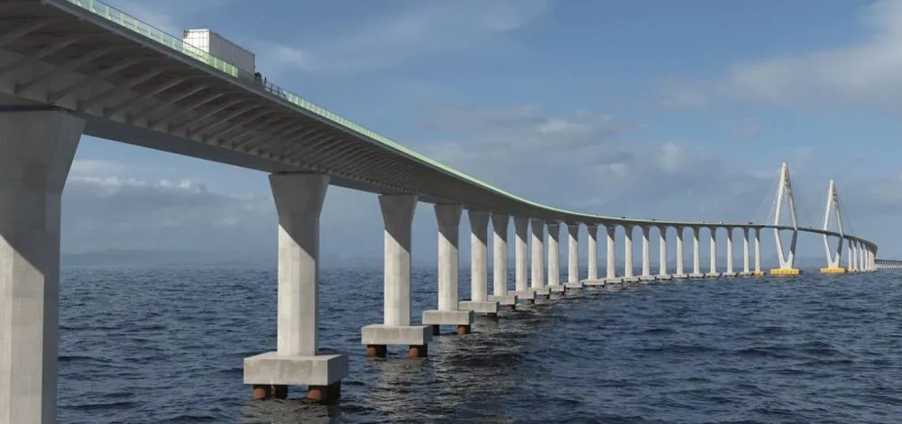 Baía de Todos-os-Santos entra em nova fase das obras da ponte