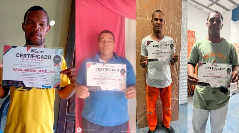 Equipe de Mata de São João se destaca em parada industrial da Bracel