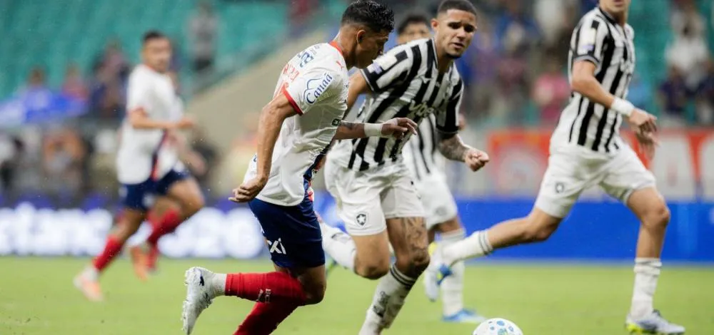 Bahia vira sobre o Botafogo e quebra jejum de dois meses na Fonte Nova