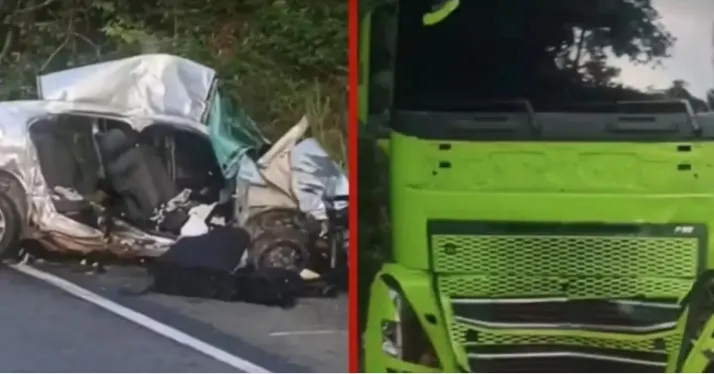 Tragédia na BR-110 em Catu