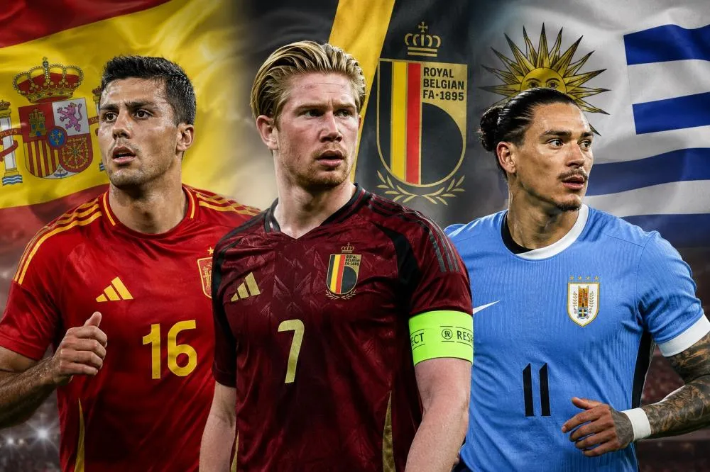 Hoje tem Espanha, Bélgica e Egito em duelos pelo Mundial