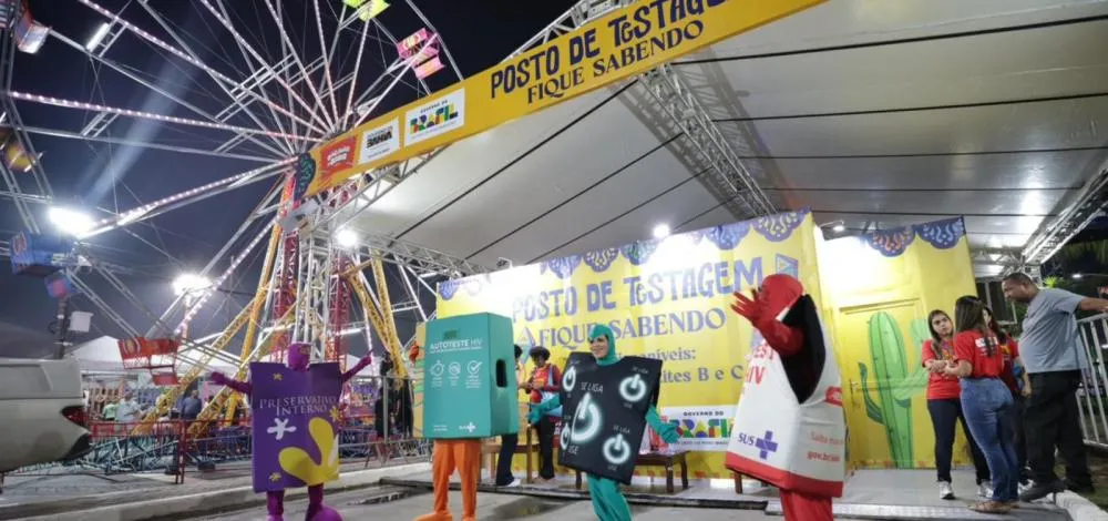 Bahia ultrapassa 21 mil testes de ISTs durante festejos juninos e reforça ações de prevenção