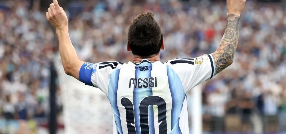 Reprodução/ X/ Seleção Argentina