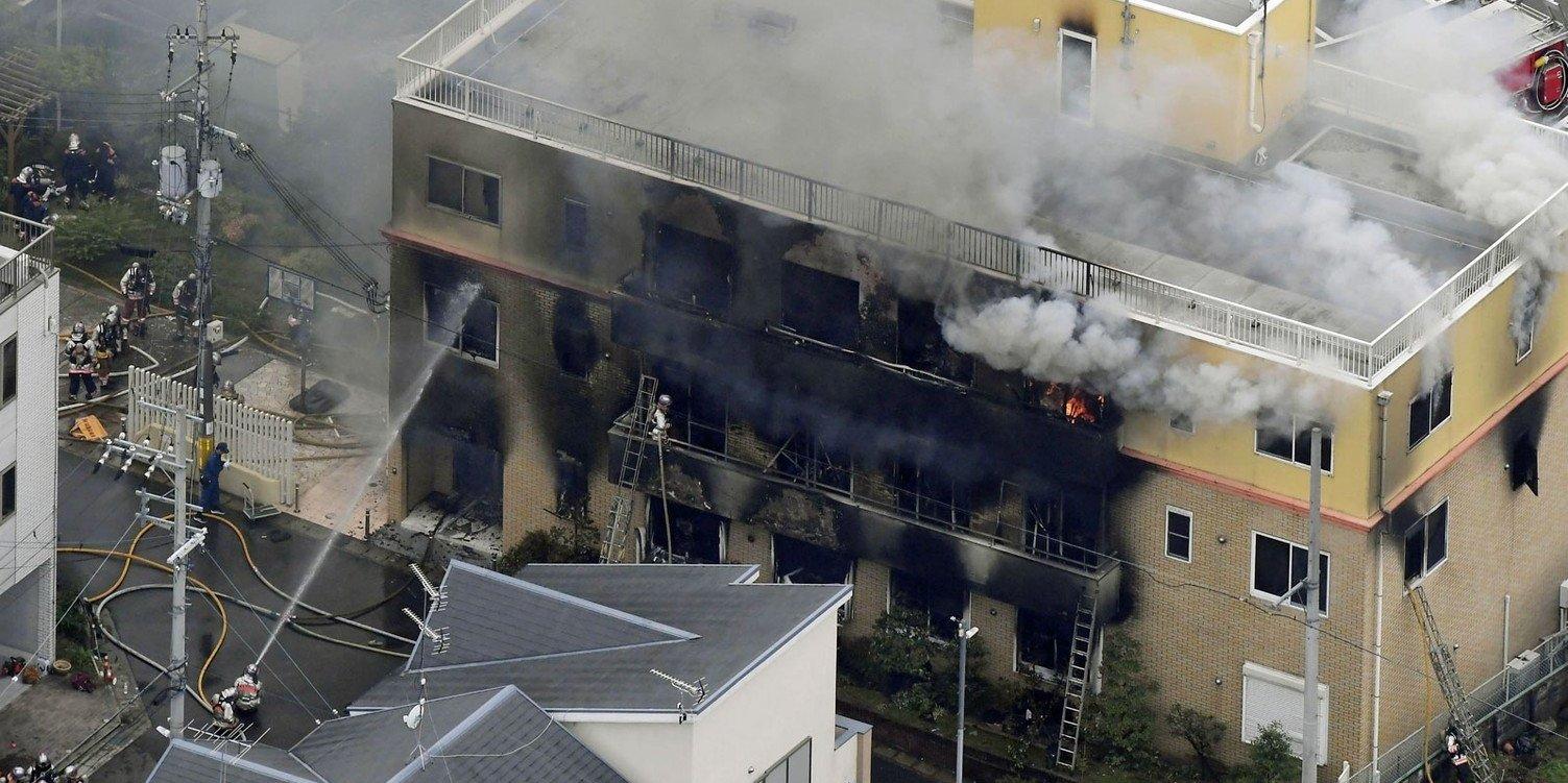 Incêndio em estúdio deixa ao menos 13 mortos no Japão