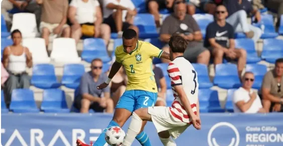 Seleção Brasileira Sub-20 vence os Estados Unidos e mantém 100% de aproveitamento na Espanha