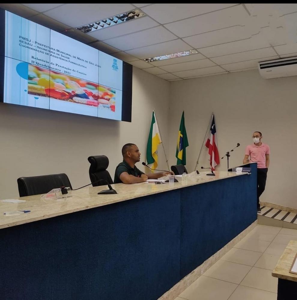 Secretaria de Saúde realiza audiência na Câmara Municipal