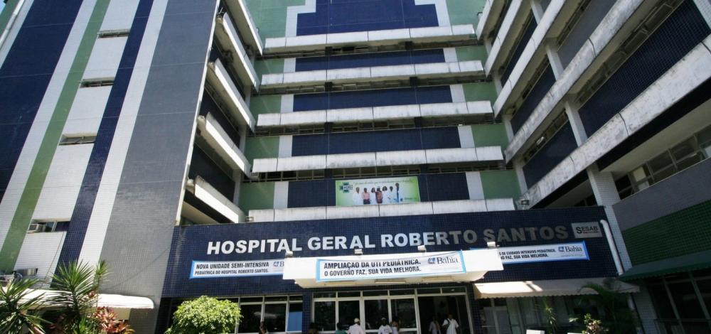 Pacientes da emergência do Hospital Geral Roberto Santos são transferidos após surto de Covid-19