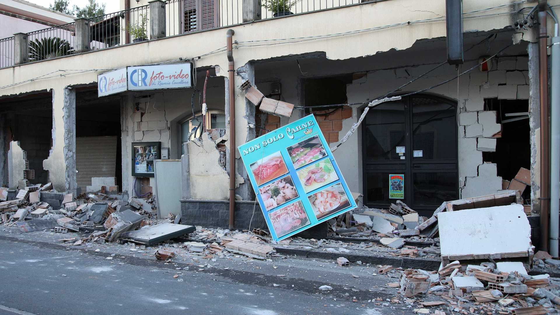 Novo terremoto na Itália