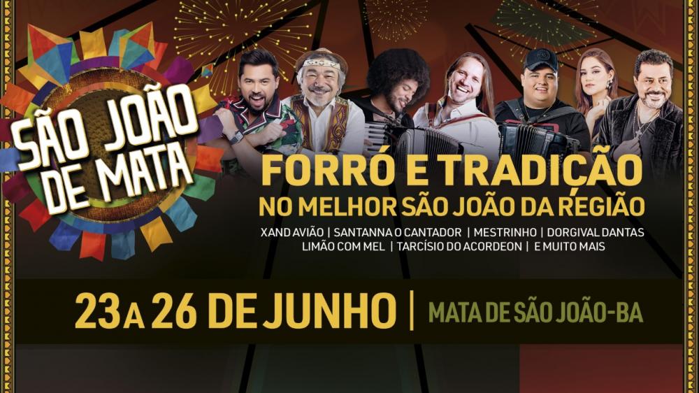 Mata de São João já tem as principais atrações para o São João 2022 
