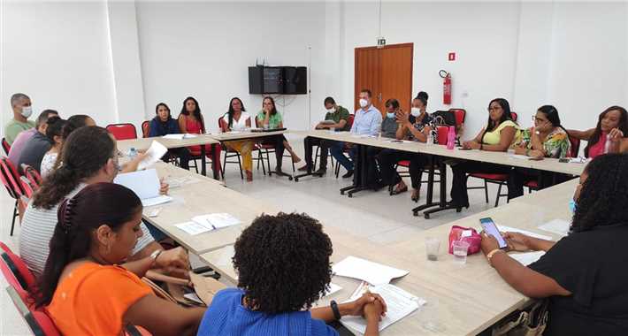 Professores da Rede Municipal planejam Feira de Matemática