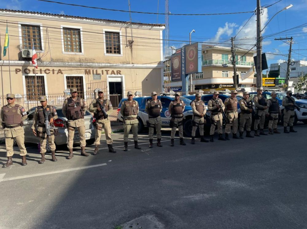 Sábado com operação policial no município