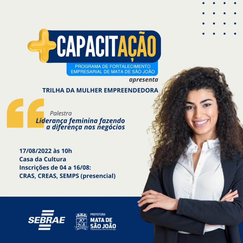 Prefeitura promove palestra sobre liderança feminina