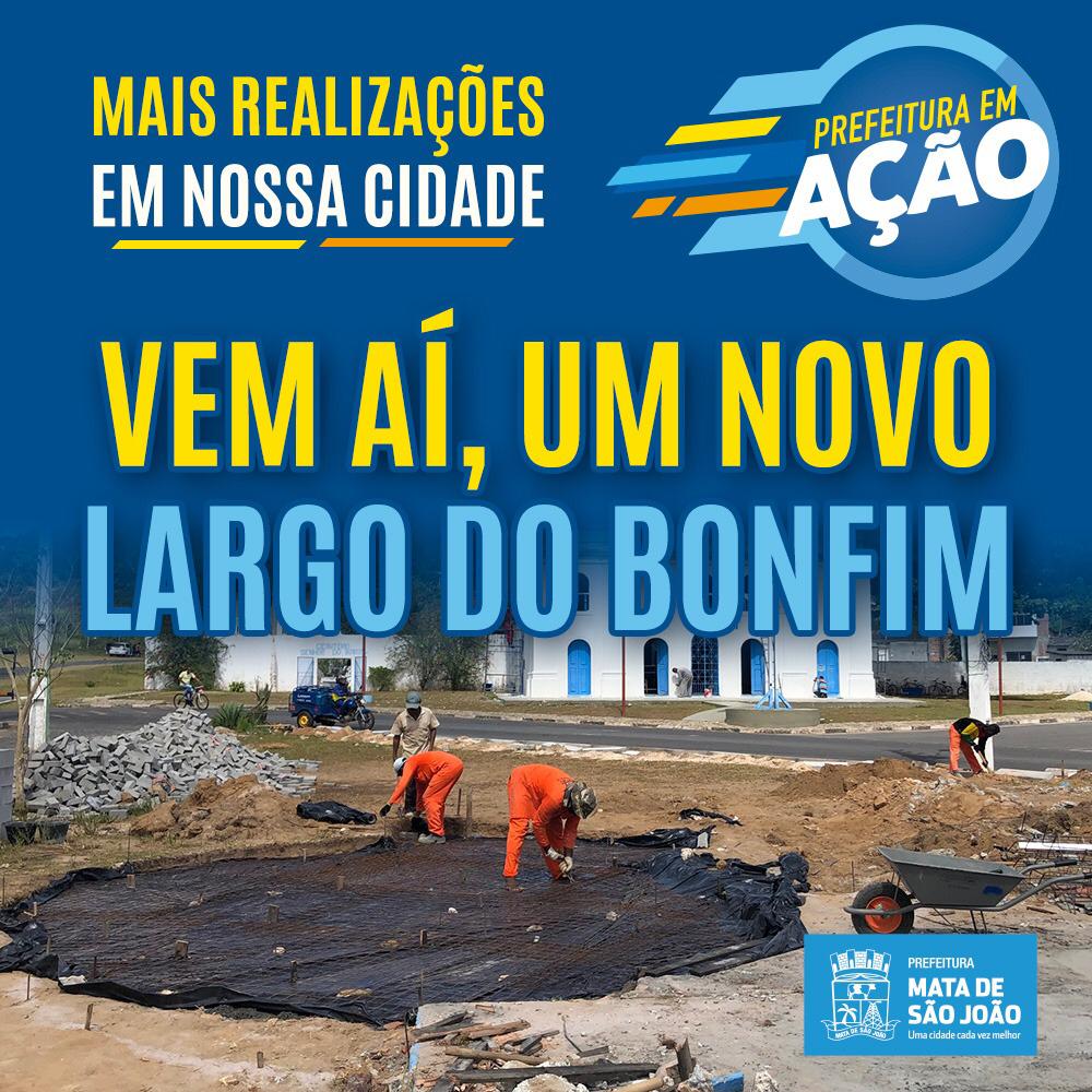 Prefeitura de Mata anuncia revitalização do Bonfim