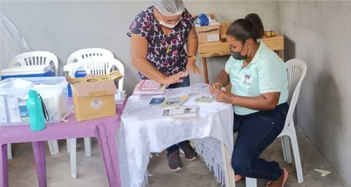 UBS de Vila de Itapecerica realizou ação itinerante no Mucugê