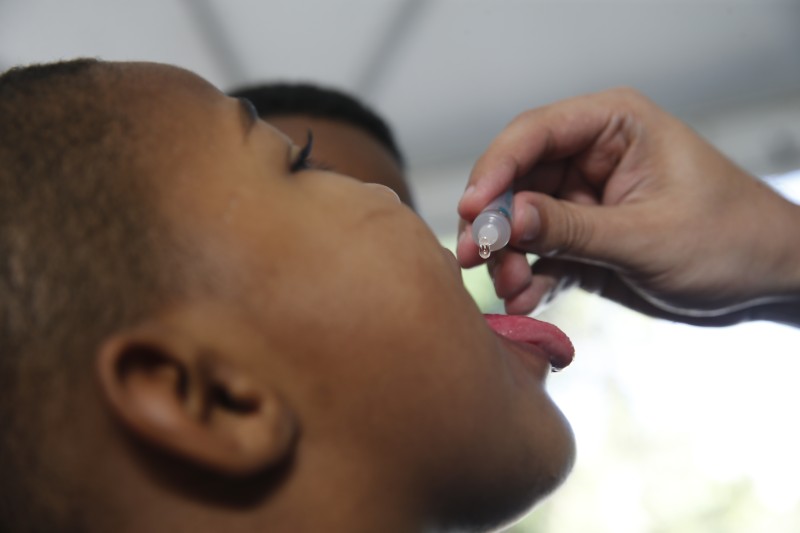 Campanha de vacinação contra a pólio termina amanhã