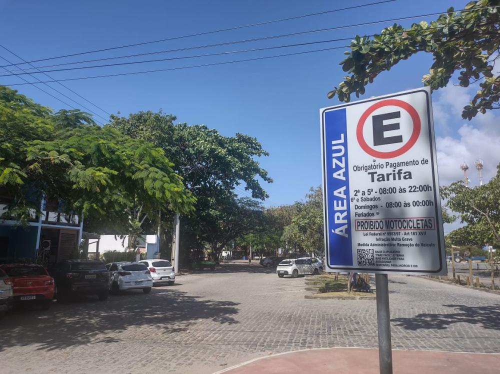 Praia do Forte inicia hoje a implantação da Zona Azul 