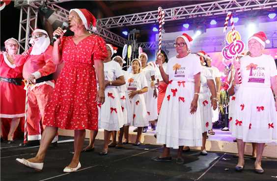 Espetáculo Natalino acontece dia 23 de dezembro no Parque da Cidade
