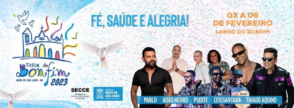 Shows abrem as festividades do Bonfim de Mata de São João