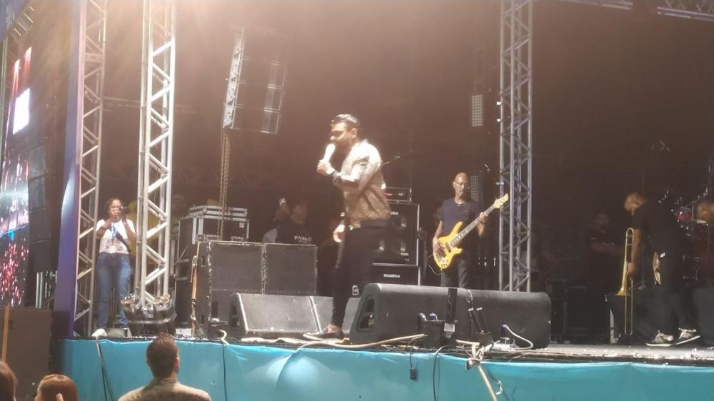Primeira noite de muita música e emoção no Bonfim de Mata