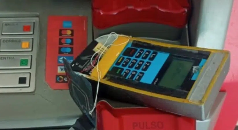 Dispositivo para roubo de dados bancários é encontrado em caixa eletrônico em Mata de São João