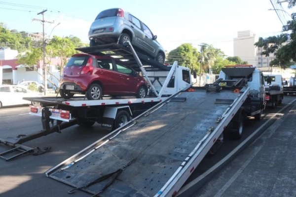 Carros removidos no carnaval pelo Detran podem ser retirados a partir desta Quarta de Cinzas