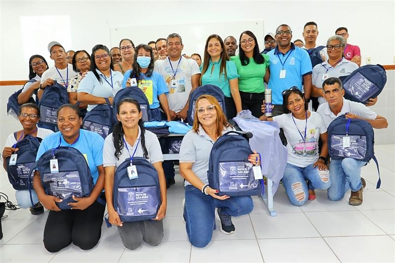 Agentes de Endemias recebem kit completo para melhorar trabalho na prevenção de doenças