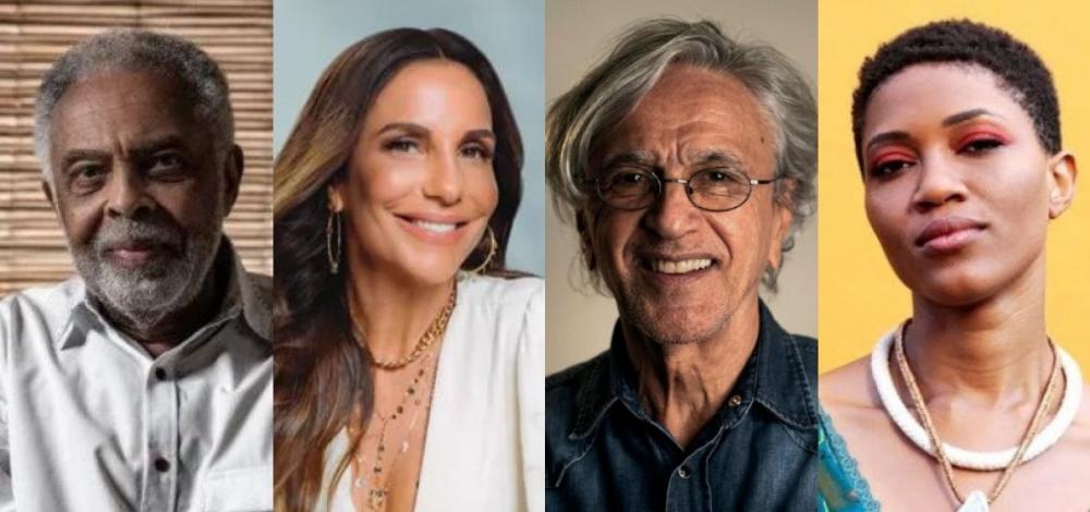 Show de aniversário de Salvador com Ivete, Gil, Caetano e Luedji será transmitido nacionalmente