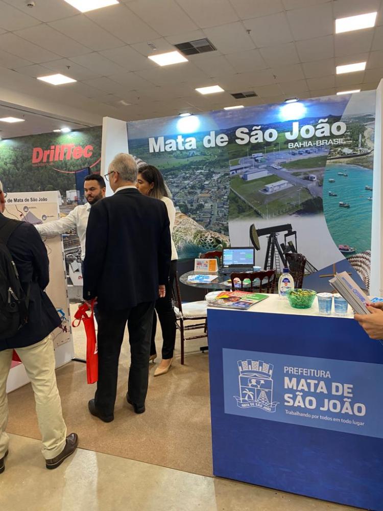 Prefeitura de Mata de São João participa do Bahia Oil & Gas Energy, evento que impulsiona o setor de petróleo e gás