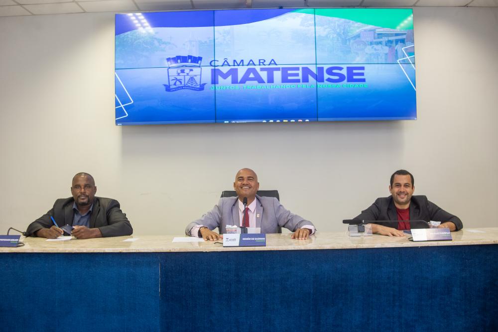 Câmara Matense realiza última sessão antes do recesso parlamentar