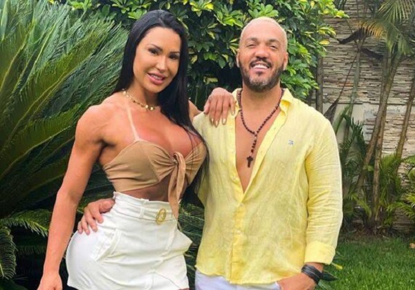 Gracyanne revela frequência de relação sexual com Belo: ‘toda semana’